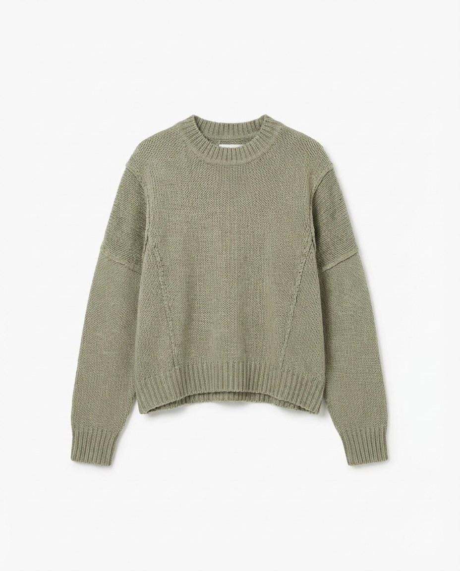 Olive Knit Sweater