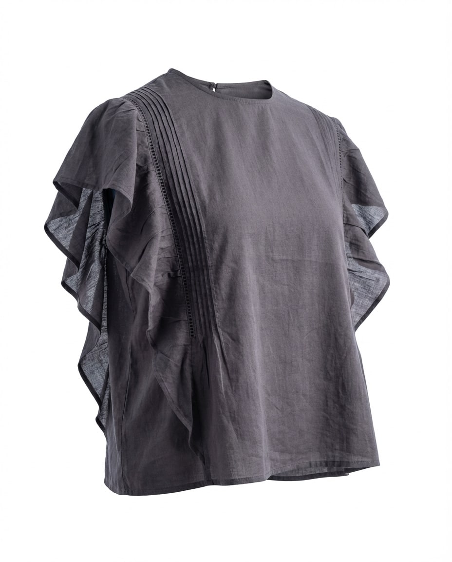 Ash Ruffle Sleeve Top