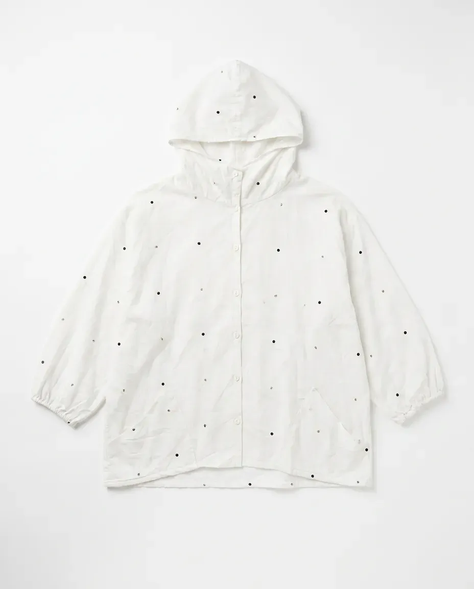 Ivory Polka Dot Shirt