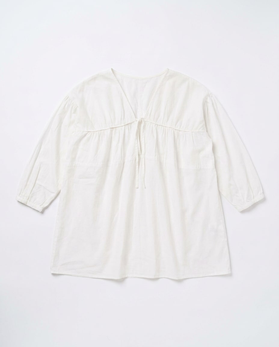 Ivory Relaxed Cotton Top